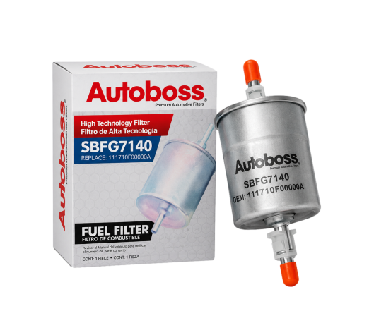 Filtro de combustible Autoboss con caja