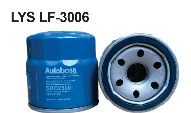 SBO2500 Filtro Sellado de Aceite Tipo Enroscable AUTOBOSS