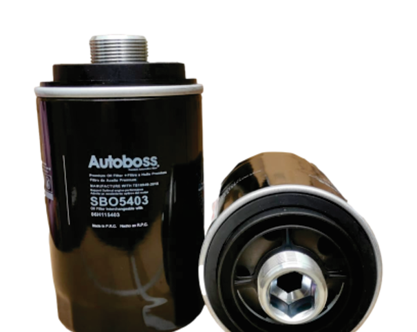 SBO5403 Filtro Sellado de Aceite Tipo Enroscable AUTOBOSS
