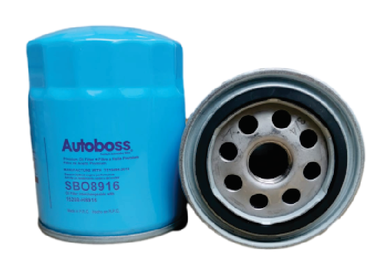 SBO8916 Filtro Sellado de Aceite Tipo Enroscable AUTOBOSS